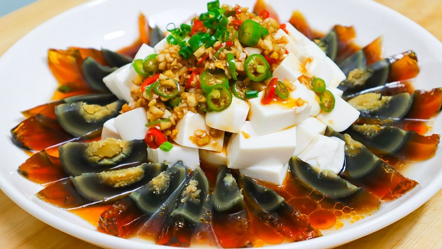 Pidan Tofu